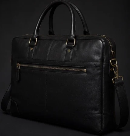 Leather Tote Bag, view 3 product style