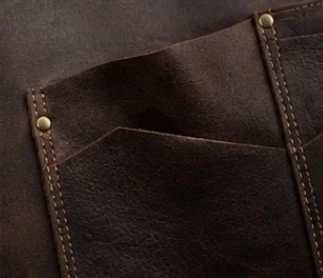 Leather Work Apron, view 6 product style
