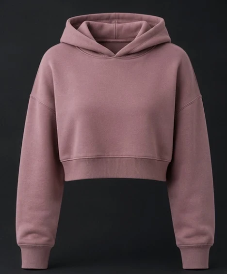 Cropped Hoodie, view 1 product style