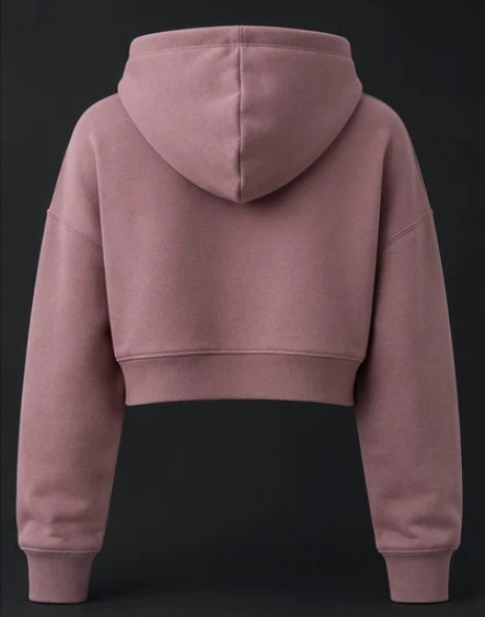 Cropped Hoodie, view 2 product style