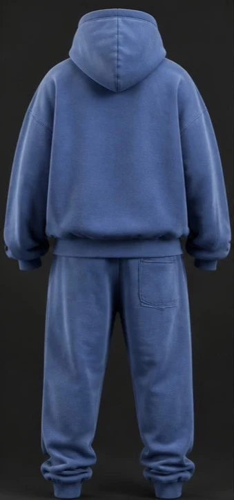 Oversized Hoodie Jogger Set, view 2 product style