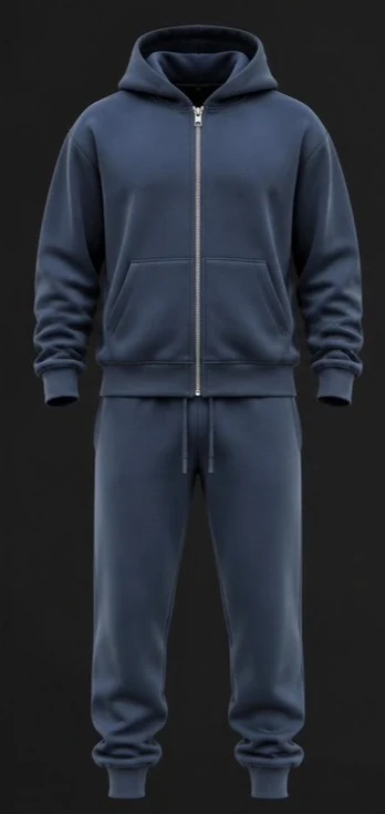 Zip Hoodie Jogger Set, view 1 product style