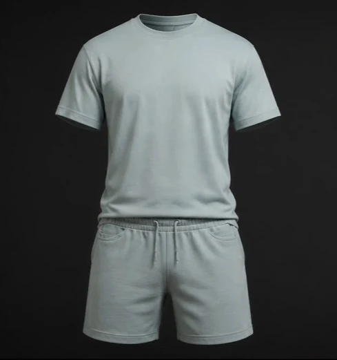 Summer T-Shirt Shorts Set, view 1 product style