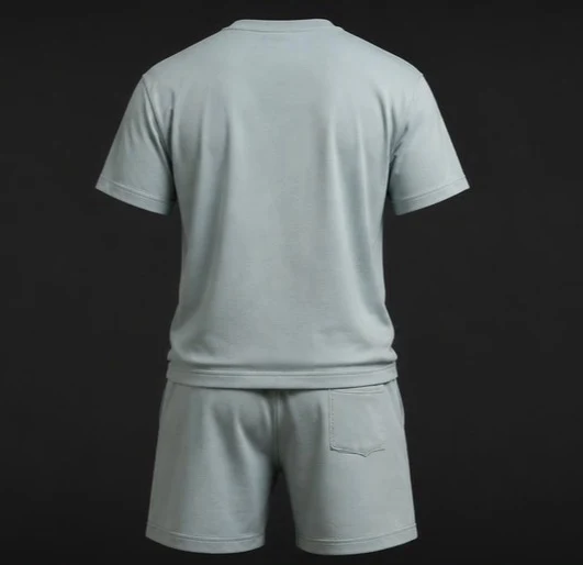 Summer T-Shirt Shorts Set, view 2 product style