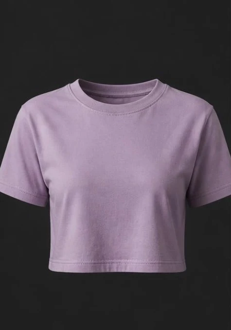 Women's Cropped T-Shirt, view 1