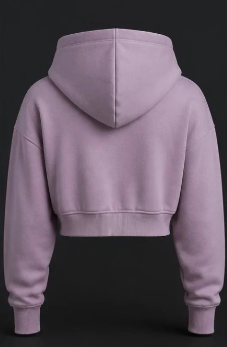 Women's Cropped Hoodie, view 2