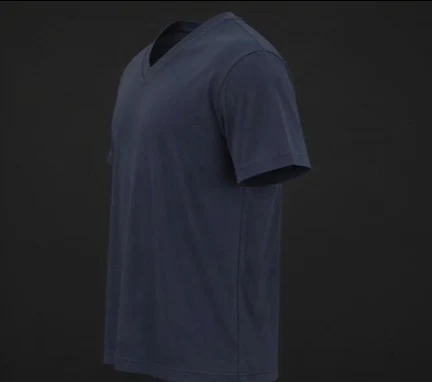 Essential V Neck T-Shirt, view 3 product style