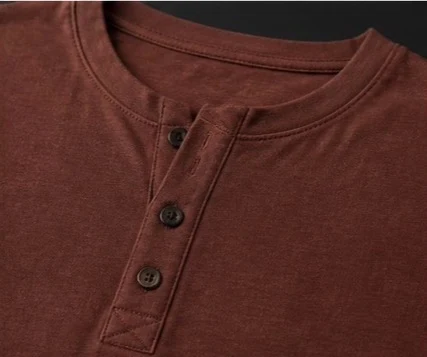 Henley Short Sleeve Shirt, view 5 product style