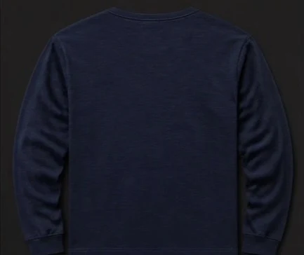 Henley Long Sleeve Shirt, view 2 product style