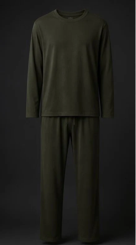 Men's Cotton Pajama Set representing Men's Pajama & Sleep Sets