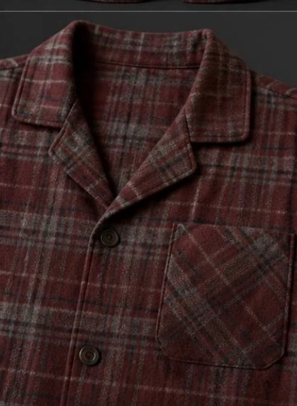 Men's Flannel Pajama Set, view 5