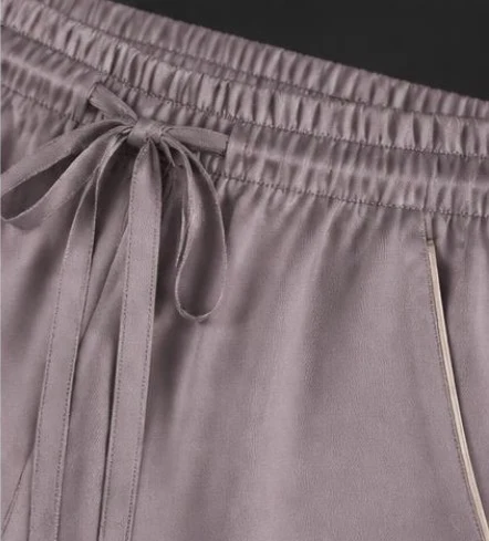 Women's Silk Pajama Set, view 6