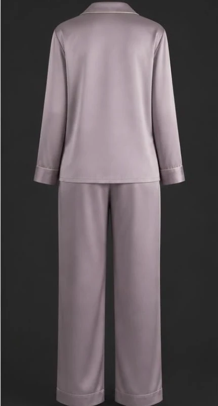 Women's Silk Pajama Set, view 2