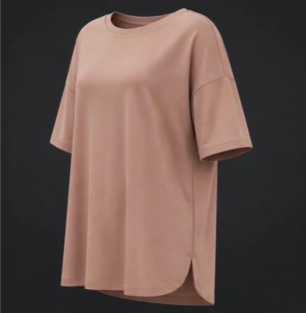 Women's Oversized Sleep T-Shirt, view 3