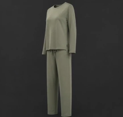 Women's Long Lounge Set, view 3