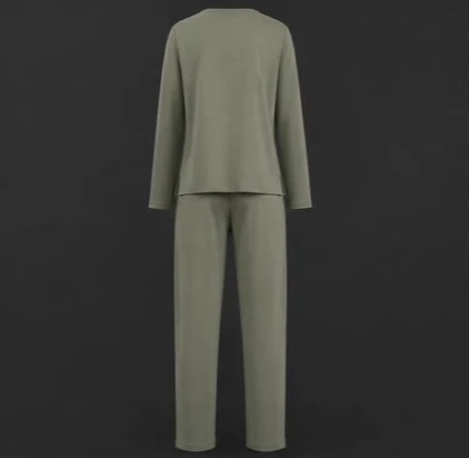Women's Long Lounge Set, view 2