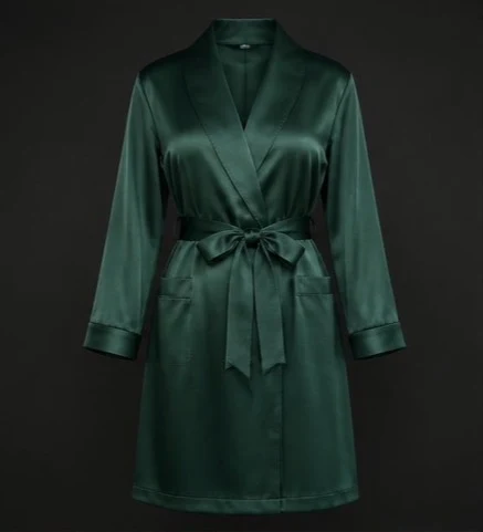 Women's Satin Robe representing Women's Robes