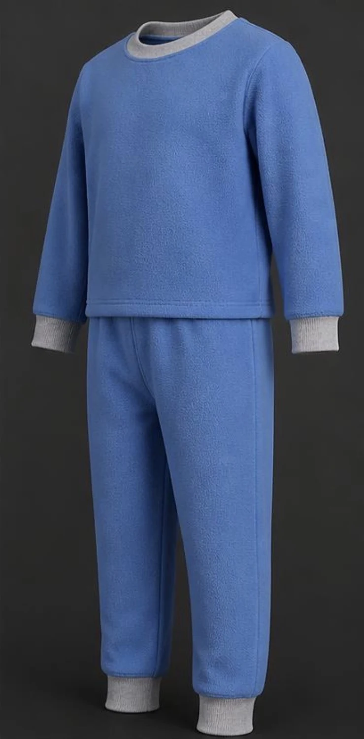 Kids Fleece Sleep Set, view 3 product style